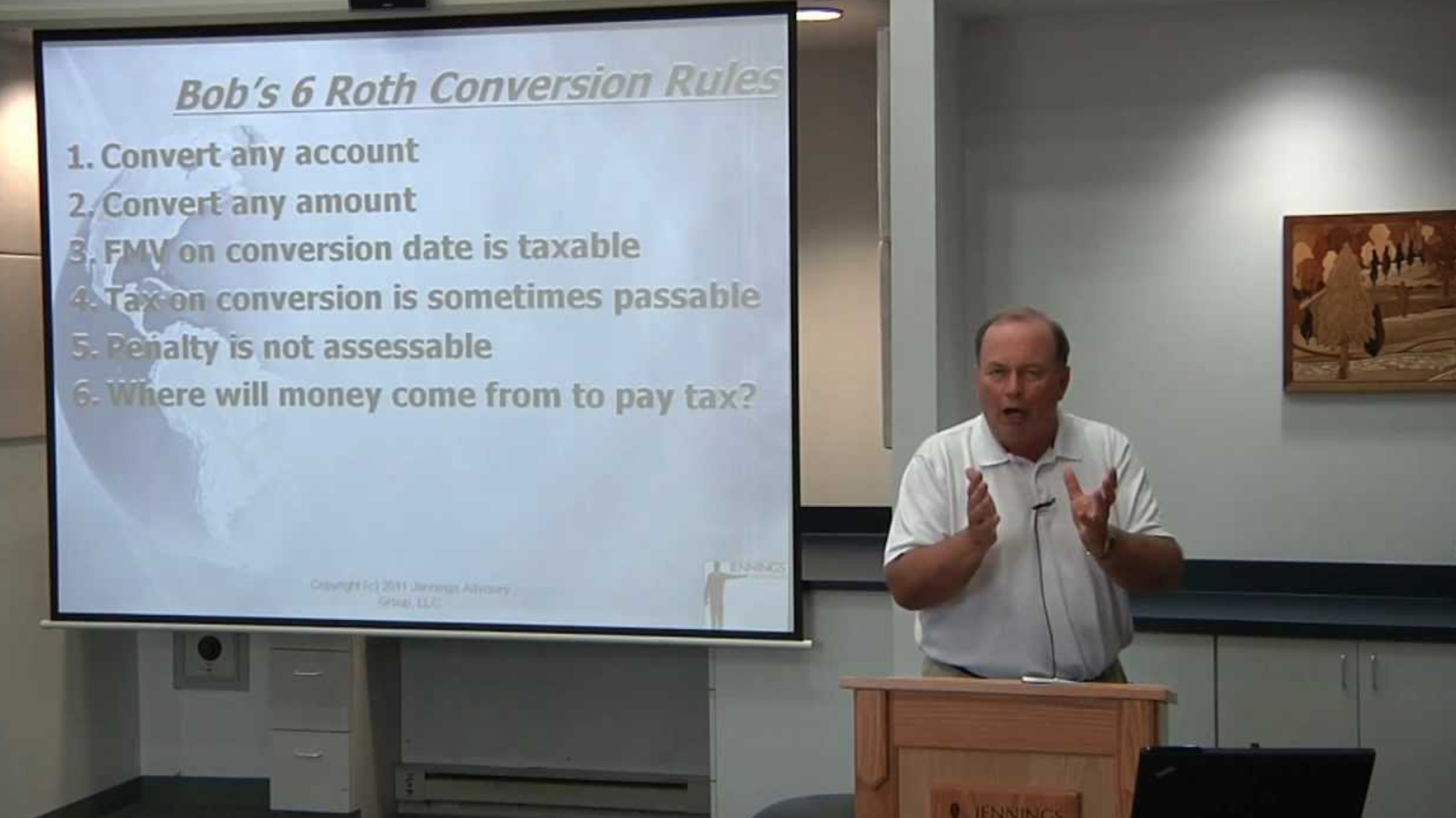 Converting to Roth IRAs